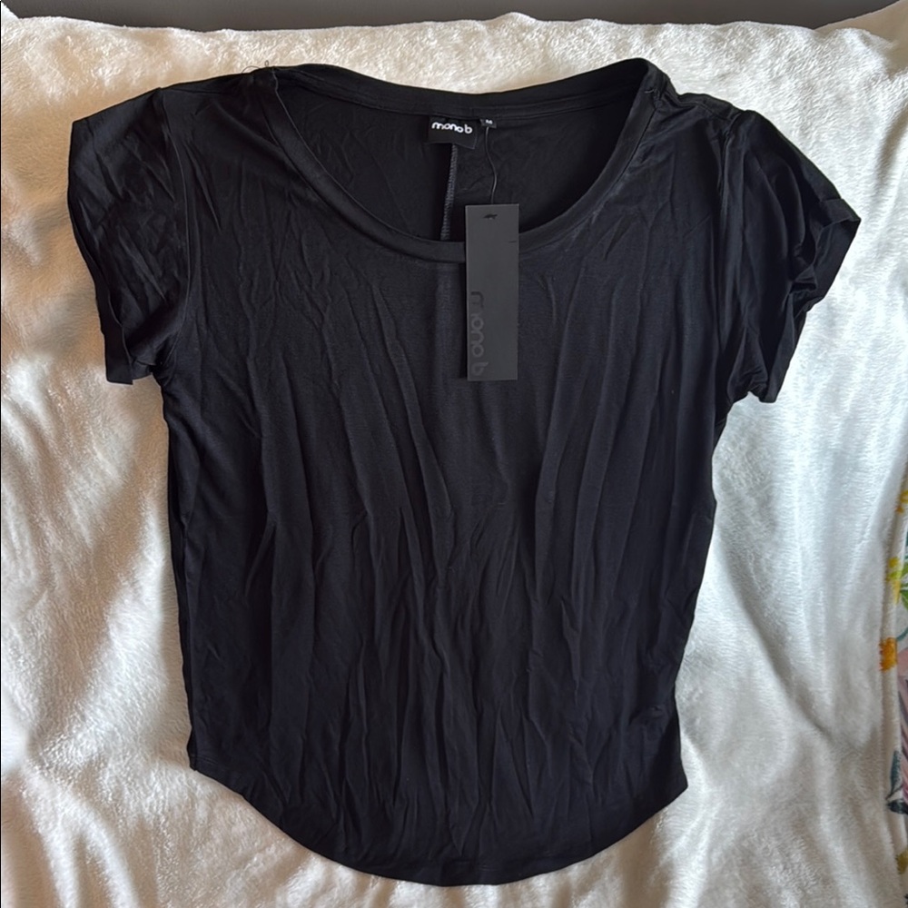 Mono B Black Women's Top